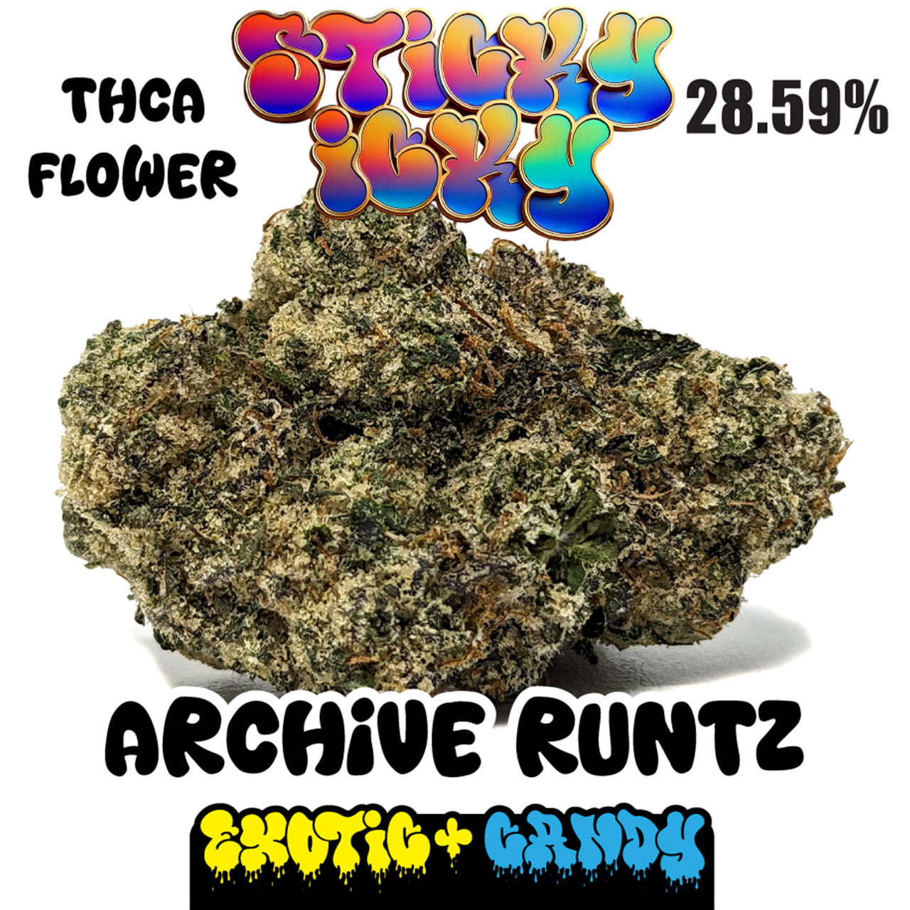 Sticky Icky - THCA Flower 3.5g - All Tiers Sticky Icky - THCA Flower 3.5g - All Tiers